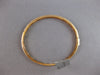 LARGE 1.91CT DIAMOND 18K ROSE GOLD 3 ROW PAVE SEMI ETERNITY CUFF BANGLE BRACELET