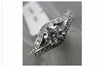 ANTIQUE ROUND DIAMOND 1.10CT 14KT WHITE GOLD ENGAGEMENT FRIENDSHIP RING