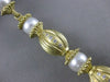 ESTATE LARGE DIAMOND 8.5M WHITE SOUTH SEA PEARL 18K GOLD FILIGREE BRACELET #2617