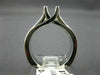 .92CT DIAMOND 14KT WHITE GOLD PRINCESS LUCIDA SEMI MOUNT ENGAGEMENT RING #23799