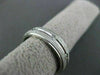ESTATE WIDE .26CT DIAMOND 14K WHITE GOLD ETOILE ETERNITY ANNIVERSARY RING #14344