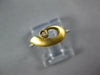 ESTATE .02CT DIAMOND PLATINUM & 18KT YELLOW GOLD ETOILE FRIENDHSHIP RING #27272