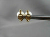 ESTATE .16CT DIAMOND & AAA SOUTH SEA PEARL 14K WHITE GOLD STUD EARRINGS #1772