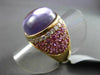 ESTATE MASSIVE 22.44CTW DIAMOND & AAA MULTI GEMSTONE 18KT ROSE GOLD 3D FUN RING