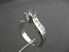 ESTATE 1.20CT DIAMOND 14KT WHITE GOLD LUCIDA SEMI MOUNT ENGAGEMENT RING #21144