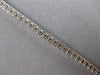 ESTATE 3.0CT DIAMOND 14K WHITE GOLD 3D CLASSIC ROUND CHANNEL FUN TENNIS BRACELET