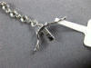 ESTATE 2.41CT DIAMOND & AAA RUBY 18KT WHITE GOLD OVAL HALO CLASSIC LOVE BRACELET