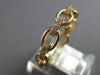 .22CT DIAMOND 14KT YELLOW GOLD CLASSIC MULTI OVAL LINK WEDDING ANNIVERSARY RING