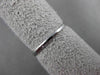 ANTIQUE WIDE & LONG .06CT DIAMOND 14KT WHITE GOLD FILIGREE ART DECO RING #19669