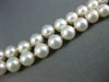 ESTATE 5mm AAA SOUTH SEA PEARL 14KT WHITE GOLD CLASSIC FILIGREE NECKLACE #22695