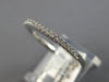 .15CT DIAMOND 18K WHITE GOLD 3D CLASSIC ROUND 2MM SEMI ETERNITY ANNIVERSARY RING