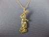 ESTATE 14KT YELLOW GOLD 3D SOCCER PLAYER CHARM PENDANT #25105