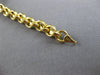 LARGE 1.73CT DIAMOND 14KT YELLOW GOLD CLASSIC OPEN OVAL MULTI ROW LINK BRACELET