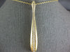 ESTATE EXTRA LARGE .86CT DIAMOND 18KT YELLOW GOLD 3D BOWLING PIN FUN PENDANT