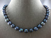 LARGE & LONG AAA TAHITIAN PEARL 14K WHITE GOLD 10MM CLASSIC LOVE NECKLACE #27953