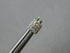 .25CT DIAMOND 14KT WHITE GOLD 3D CLASSIC PRINCESS SQUARE INVISIBLE STUD EARRINGS