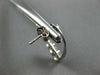 1.32CT DIAMOND & AAA GREEN AMETHYST 14KT WHITE GOLD ROUND HEART HANGING EARRINGS