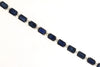 ESTATE 14.65CT DIAMOND & AAA SAPPHIRE 14K YELLOW GOLD 3D CLASSIC TENNIS BRACELET