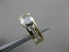 ESTATE .70CTW DIAMOND STUD HUGGIES 14KT WHITE YELLOW GOLD OMEGA EARRINGS #21313