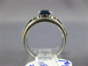 2.03CT DIAMOND & AAA SAPPHIRE PLATINUM ROUND BAGUETTE & PRINCESS MENS PINKY RING