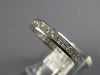 1.72CT DIAMOND 14KT WHITE GOLD 3D PRINCESS CHANNEL 3mm WEDDING ANNIVERSARY RING