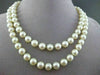 ESTATE SINGLE STRAND AAA NATURAL SOUTH SEA PEARL CLASSIC NECKLACE 8mm #21673