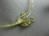 ANTIQUE 1.20CT DIAMOND & AAA SAPPHIRE 14K YELLOW GOLD 3D MARQUISE NECKLACE #2690