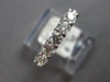 .55CT DIAMOND 14K WHITE GOLD ROUND SHARED PRONG 5 STONE WEDDING ANNIVERSARY RING