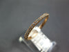 ESTATE .24CT DIAMOND 14KT ROSE GOLD CLASSIC 1.5MM SEMI ETERNITY ANNIVERSARY RING