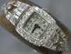 ANTIQUE HAMILTON 3.0CT DIAMOND PLATINUM 3D SQUARE MULTI SHAPE LADIES WATCH #2071