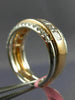 ESTATE LARGE 1.72CT WHITE & PINK DIAMOND 18K WHITE & ROSE GOLD ANNIVERSARY RING