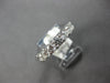 WIDE 1.30CT DIAMOND 14K WHITE GOLD 3D ROUND COMFORT FIT WEDDING ANNIVERSARY RING