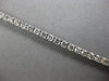 7.34CT SALT & PEPPER DIAMOND 14KT WHITE GOLD 3D ROUND ETERNITY TENNIS BRACELET