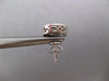 LARGE .85CT DIAMOND 14KT WHITE GOLD FLOWER INTERCHANGEABLE JACKET STUD EARRINGS