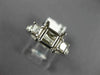 14KT WHITE GOLD SEMI MOUNT ENGAGEMENT RING. 3D LUCIDA PAST PRESENT FUTURE DESIGN