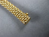 ESTATE .75CT DIAMOND 14K 2 TONE GOLD 3D SQUARE BY THE YARD MESH ITALIAN BRACELET