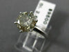ESTATE 2.52CT ROUND DIAMOND PLATINUM 3D CLASSIC SOLITAIRE ENGAGEMENT RING #20219