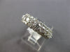 1.77CT DIAMOND 14K WHITE GOLD ROUND CLASSIC ROUND 3 ROW WEDDING ANNIVERSARY RING