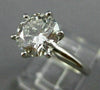 GIA 2.31CT ROUND DIAMOND H SI1 EXCELLENT CUT CLASSIC PLATINUM ENGAGEMENT RING