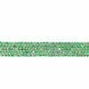LARGE 15.06CT AAA TSAVORITE 18K WHITE GOLD 3D MULTI ROW ETERNITY TENNIS BRACELET