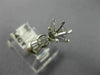 ESTATE .54CT DIAMOND 18KT WHITE GOLD 3D ROUND SEMI MOUNT ENGAGEMENT RING #16781