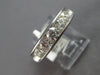 LARGE 1.25CT DIAMOND 14K WHITE GOLD CHANNEL COMFORT FIT WEDDING ANNIVERSARY RING