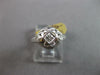 ANTIQUE ART DECO .05CT OLD MINE DIAMOND 18K WHITE GOLD 3D ENGAGEMENT RING #27469