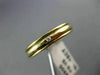 ESTATE .15CT DIAMOND 14KT YELLOW GOLD 3D CLASSIC ETOILE ANNIVERSARY RING #12887