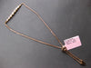 .35CT DIAMOND 14KT ROSE GOLD BEZEL 7 STONE GRADUATING ADJUSTABLE TENNIS BRACELET