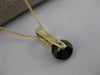ANTIQUE 2.12CTW DIAMOND GARNET 14K YELLOW GOLD ART DECO PENDANT + CHAIN ##843