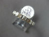 .36CT DIAMOND 14KT WHITE GOLD 3MM ROUND 7 STONE CHANNEL WEDDING ANNIVERSARY RING