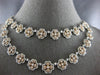 GIA EXTRA LARGE 18.83CT WHITE & PINK DIAMOND 18KT WHITE & ROSE GOLD 3D NECKLACE