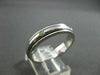 ESTATE .12CT DIAMOND 14KT WHITE GOLD FLOATING ETOILE ANNIVERSARY RING 4mm #10839