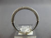 .48CT DIAMOND 14KT WHITE GOLD 3D CLASSIC MULTI ROW PAVE WEDDING ANNIVERSARY RING